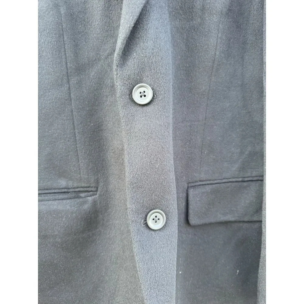 Michael Kors Men's Black Color Sports Coat‎ Size 40R Wool Blend 2 Button Blazer